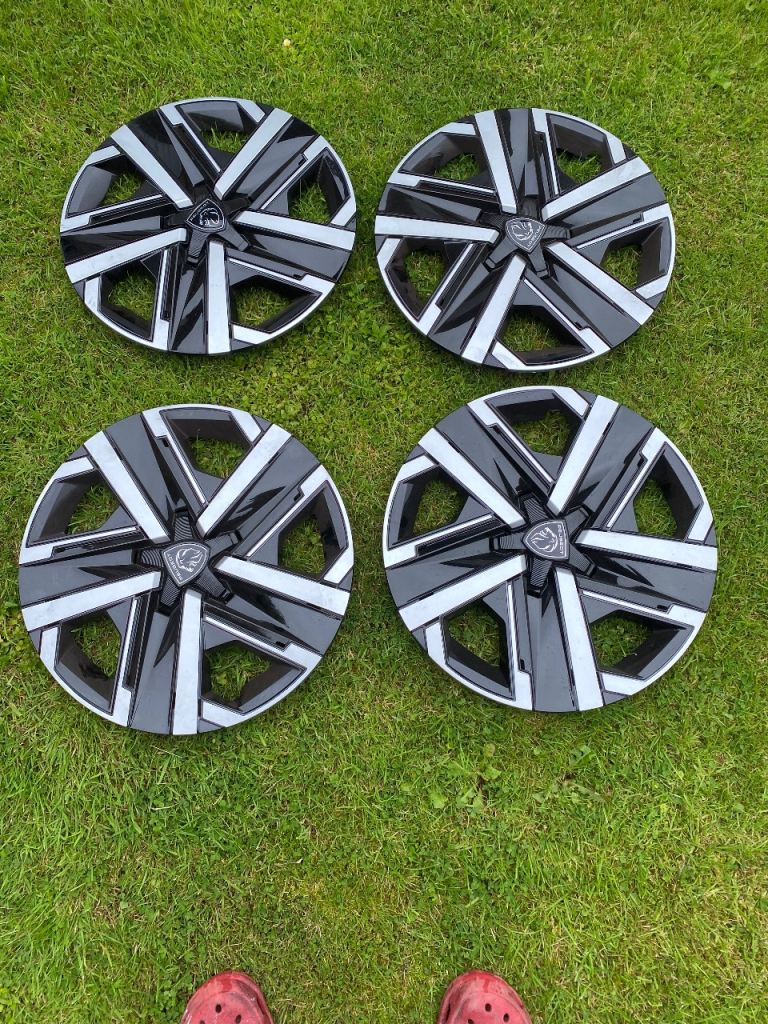 PEUGEOT WHEEL TRIMS GENUINE 16 INCH