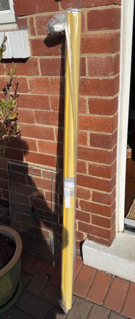 Yellow Roller Blackout Blind w/Metal Eyelet 144cm Wide, 175cm Drop (BRAND NEW)