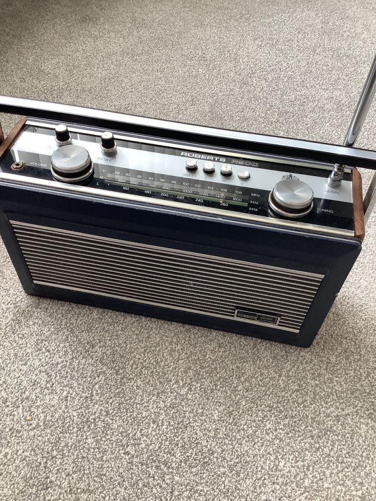 Roberts RD60 DAB/FM Radio - Blue, Good Condition