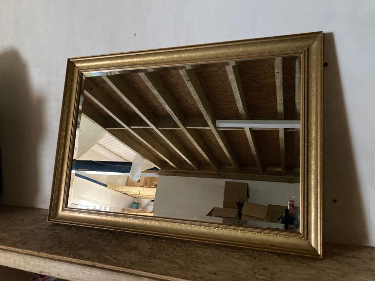 Large Gilt-edged Mirror