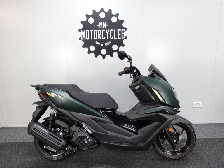 Zontes ZT-125X. All New Scooter! Amazing Technology & Outstanding Value