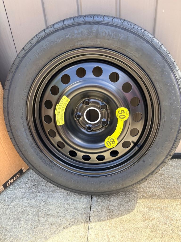 Brand New Seat Tarraco (2018-present) Space Saver Spare Wheel (ONLY wheel, no tool kit)