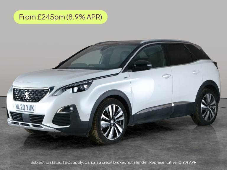 2020 Peugeot 3008 2.0 BlueHDi 180 GT 5dr EAT8 HATCHBACK DIESEL Automatic