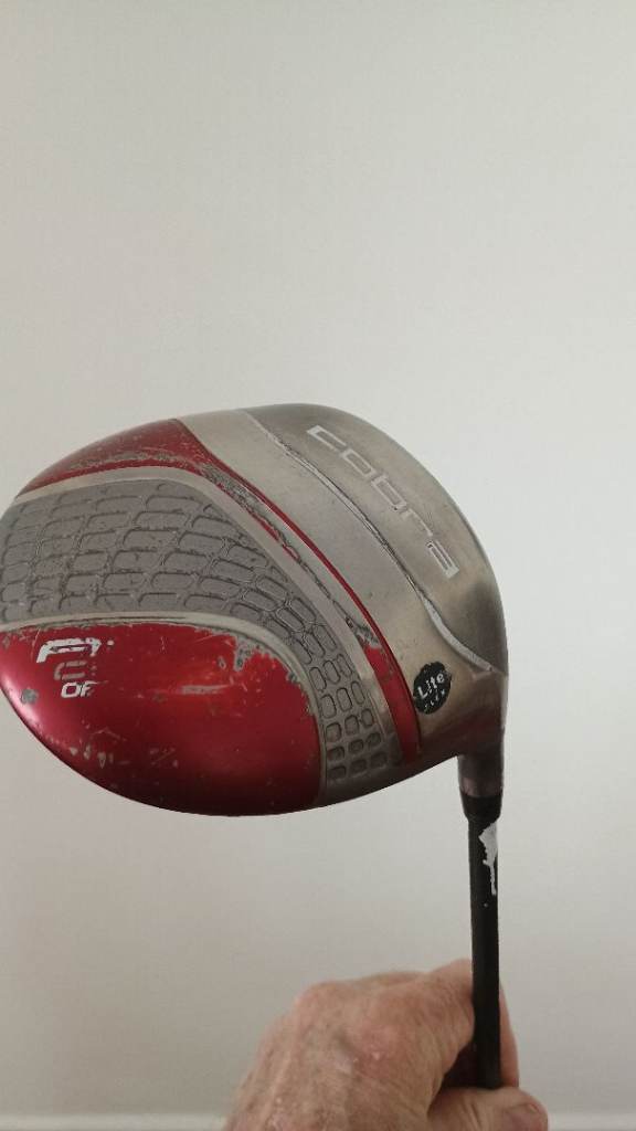 Cobra Amp Cell 10.5 degree Driver. Lite flex shaft. Cobra grip.