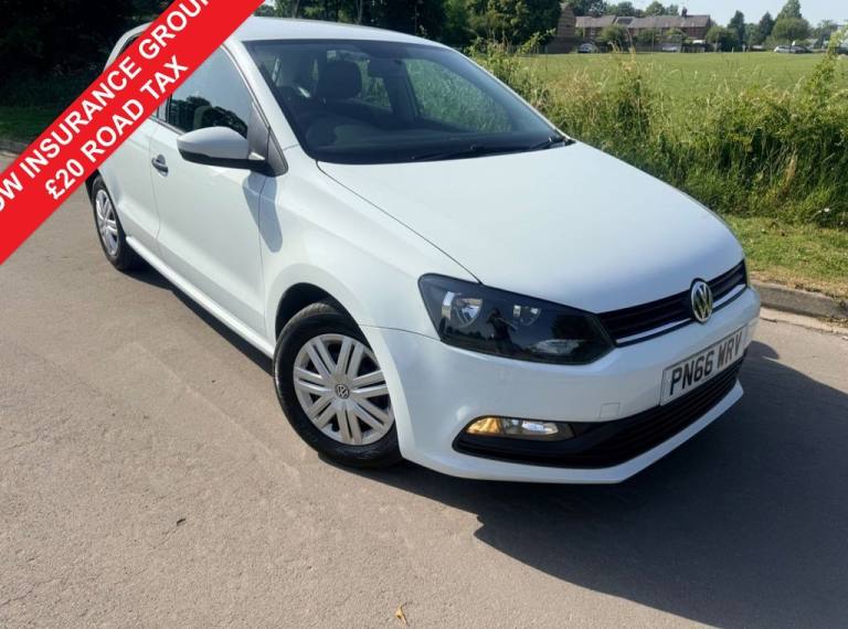 2016 Volkswagen Polo 1.0 BlueMotion Tech S Hatchback 5dr Petrol Manual Euro 6 (s/s) (A/C) (60 ps ...