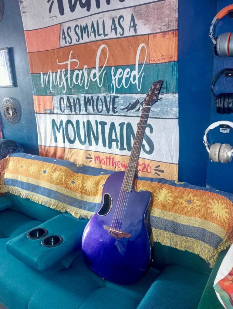 image for Cahaya electro acoustic guitar