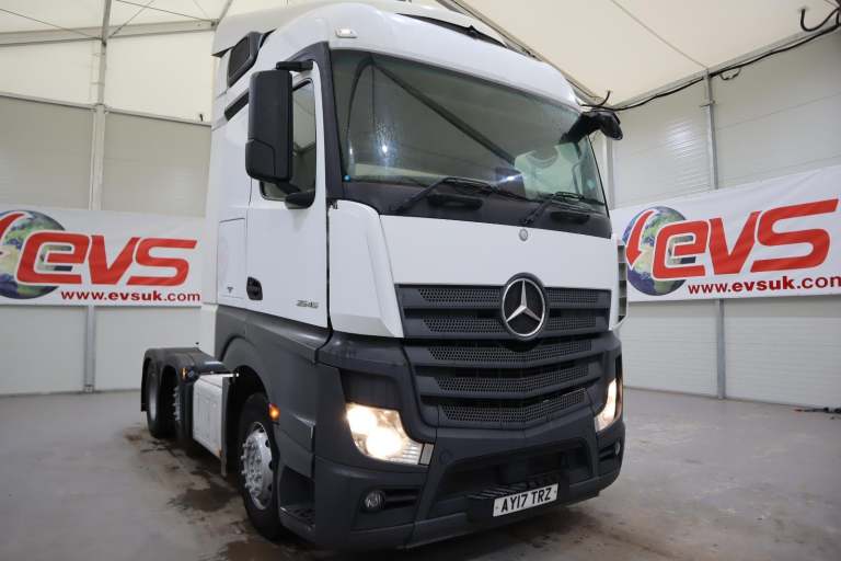 2017 (17 PLATE) Mercedes Benz ACTROS 2545 6x2 Euro 6 Tractor Units