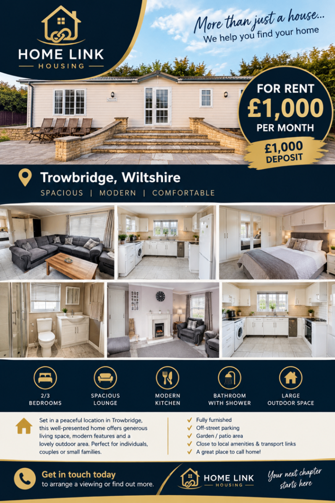 TOWN HOUSE FOR RENT – Trowbridge, Wiltshire DSS ACCEPTED. Call the number and ask for Macie.