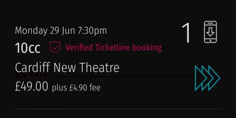Cardiff - 10cc at The New Theatre MON 29 JUNE