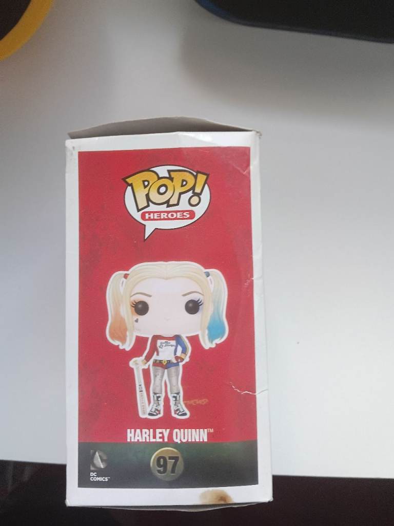 Harley Quinn Pop! Heroes Figure – Good Condition