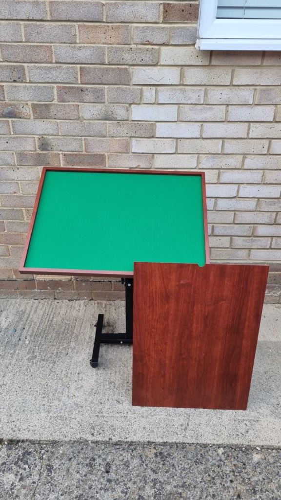 Adjustable Table for Jigsaw Puzzles or Board Games - Good Condition
