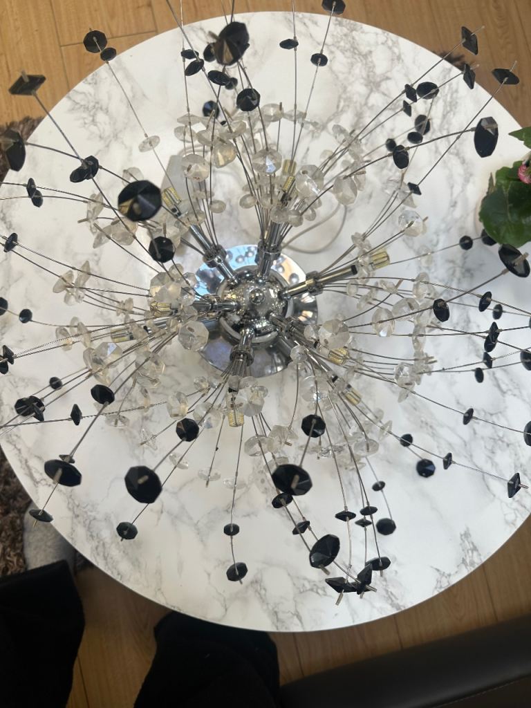 BHS crystal ceiling light 