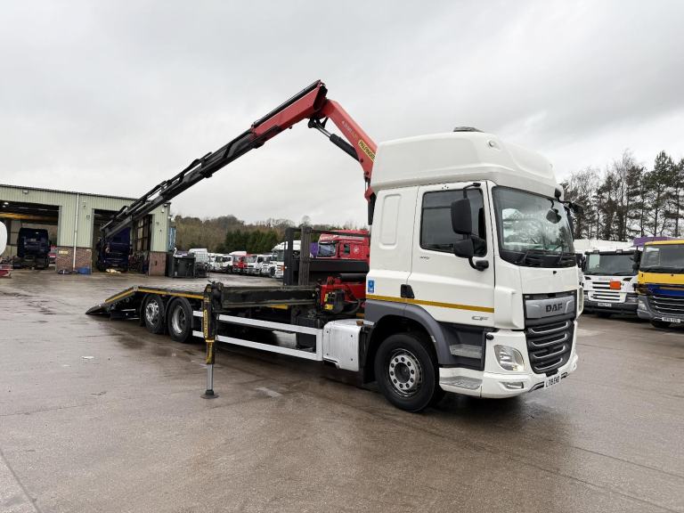 2019 DAF CF 410 6X2 WITH PALFINGER PK19 CRANE 