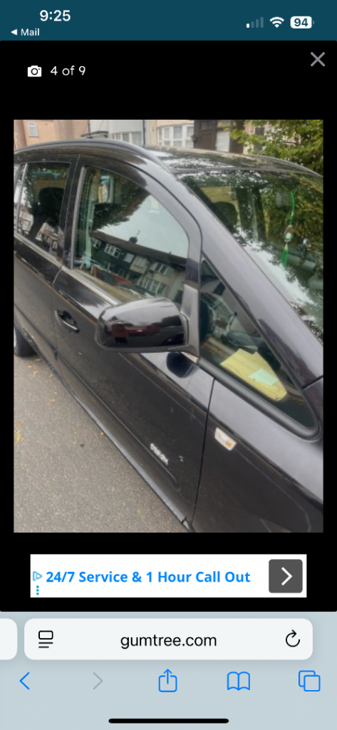 Very nice and cool Vauxhall, ZAFIRA, MPV, 2010, Manual, 1598 (cc), 5 doors