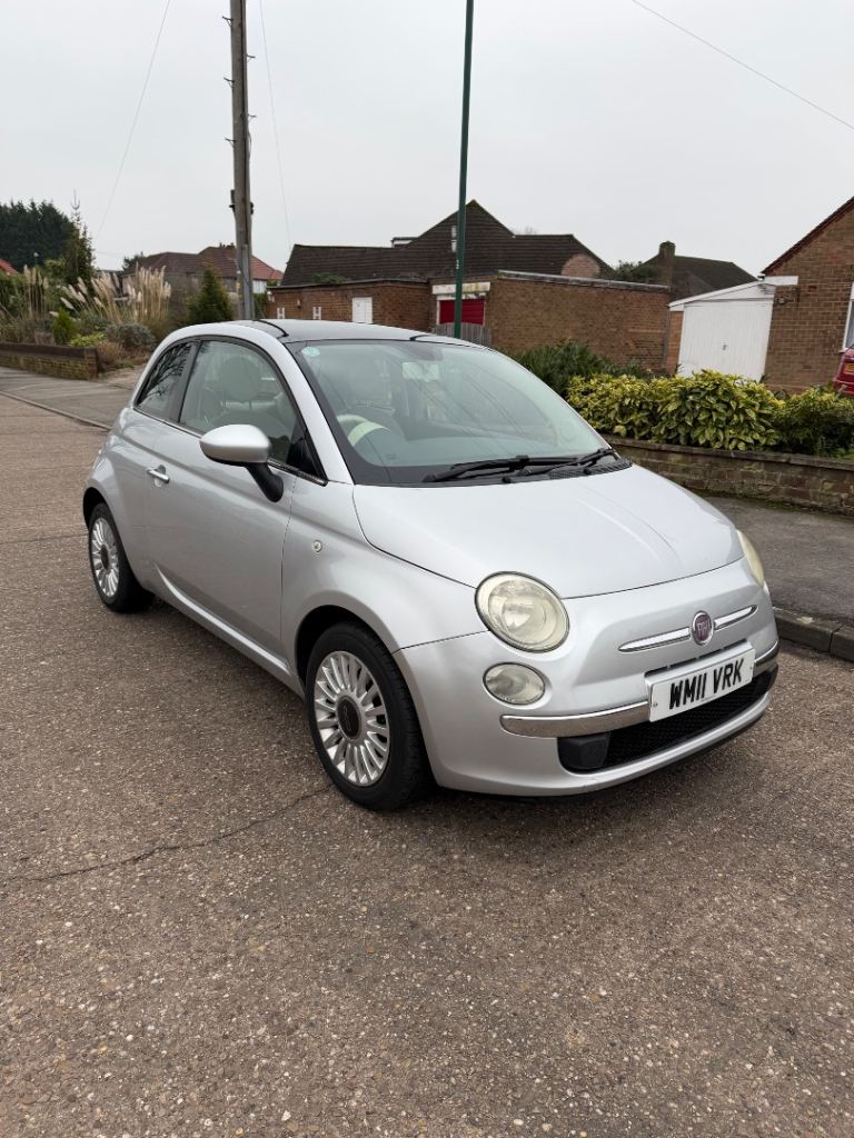 Fiat, 500, Hatchback, 2011, Manual, 1242 (cc), 3 doors