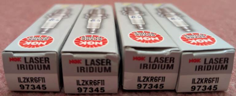 NGK Spark Plugs Laser Iridium ILZKR6F11 97345