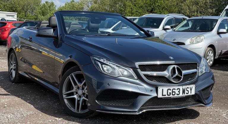 2013 Mercedes-Benz E Class E250 CDI AMG Sport 2dr 7G-Tronic CONVERTIBLE Diesel Automatic