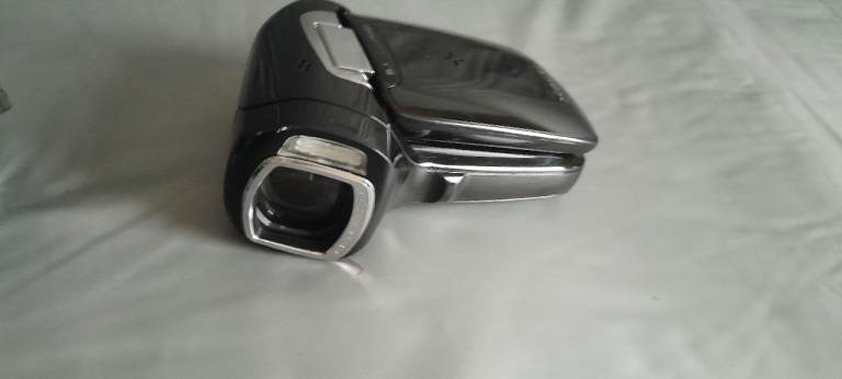 Sony camcorder/camera with flip-out viewing screen SD slots, many features, GOOD WORKING ORDER