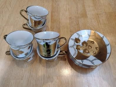 Espresso cup and saucer set