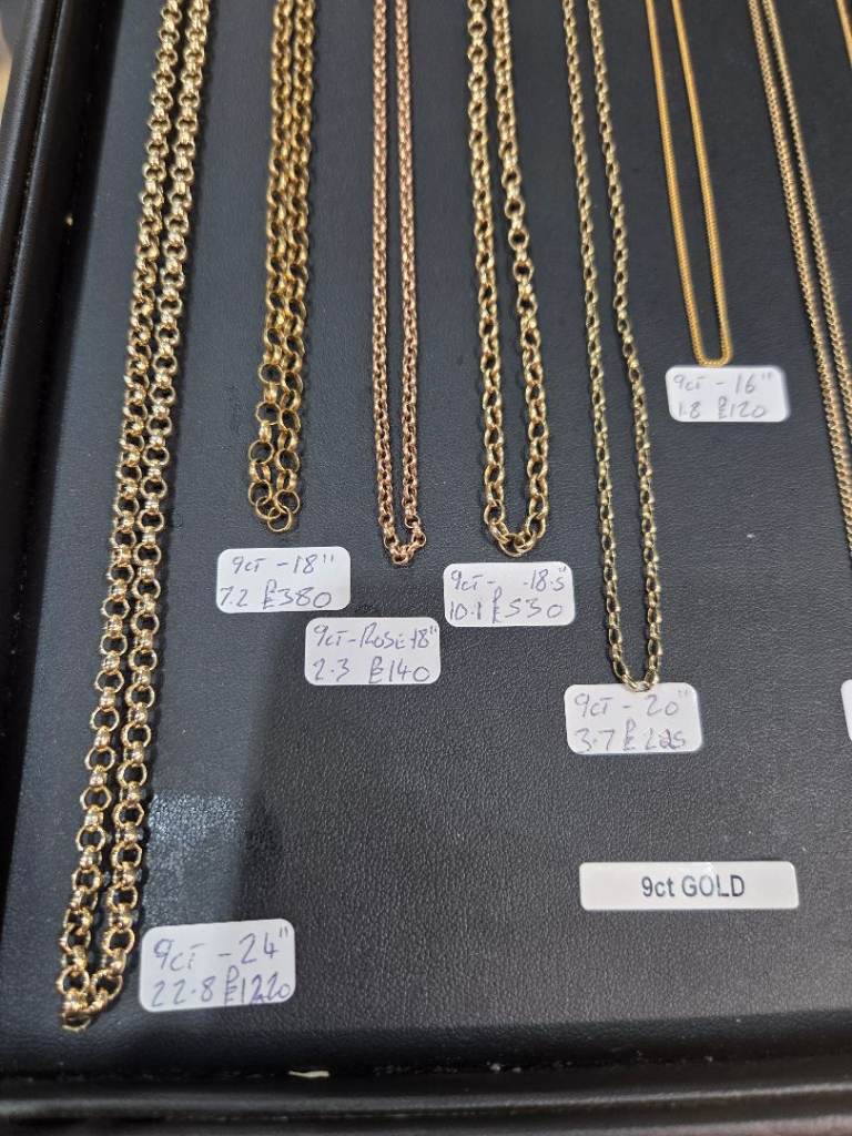 ⛓️ 9ct gold chain