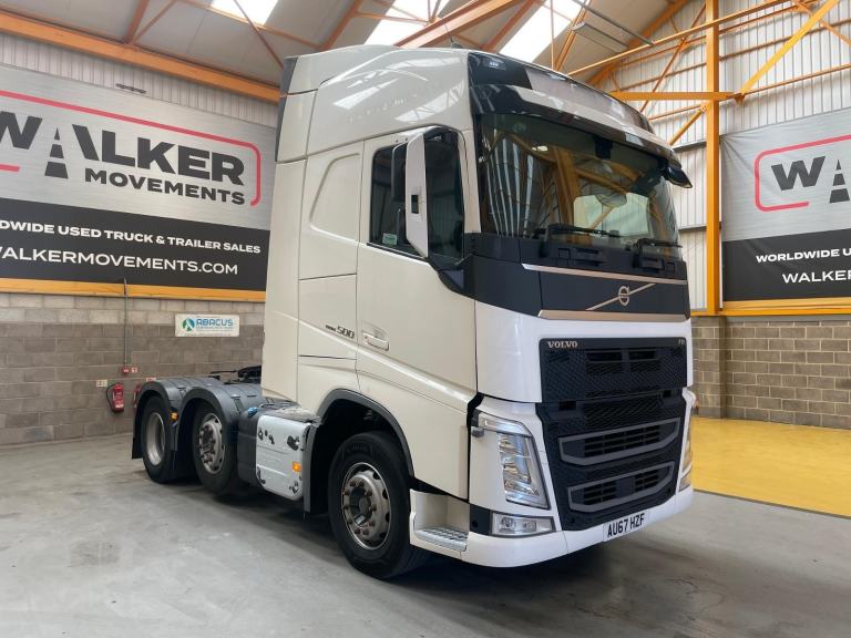 VOLVO FH 500 *EURO 6* GLOBETROTTER 6X2 TRACTOR UNIT - 2017 - AU67 HZF