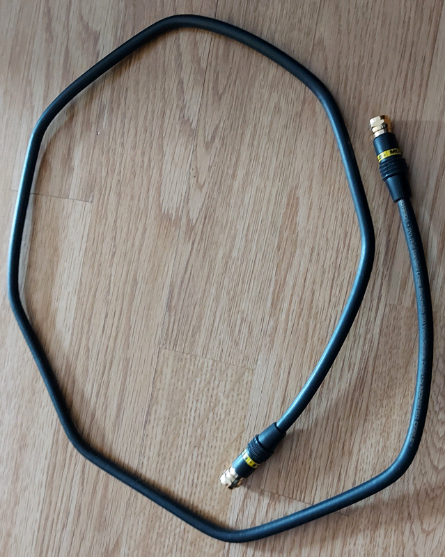 MONSTER CABLE SV1-RG6 Video/ Satellite Cable