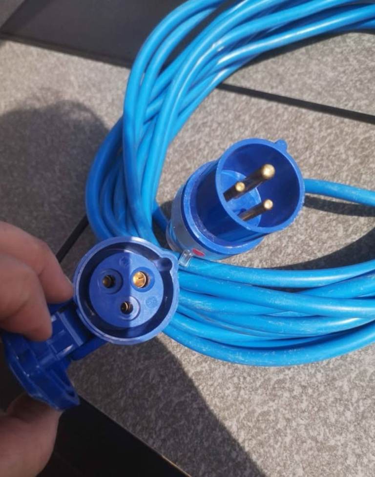 Campervan Or Motorhome Heavy Duty Electric Hook Up Mains Cable