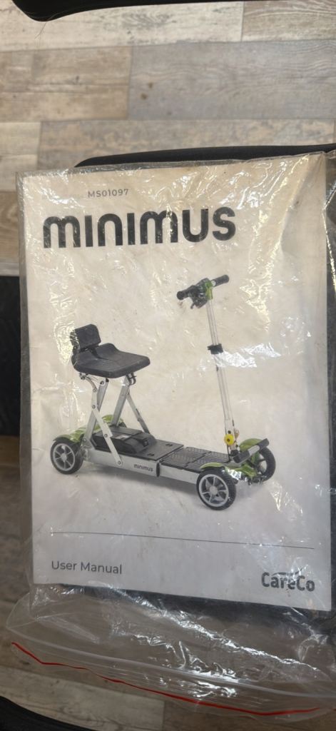 CareCo Minimus Mobility Scooter – Green, As Good As New