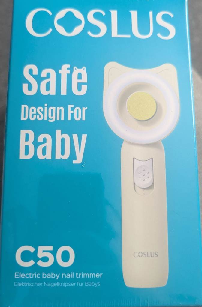 COSLUS C50 Electric Baby Nail Trimmer – Brand New