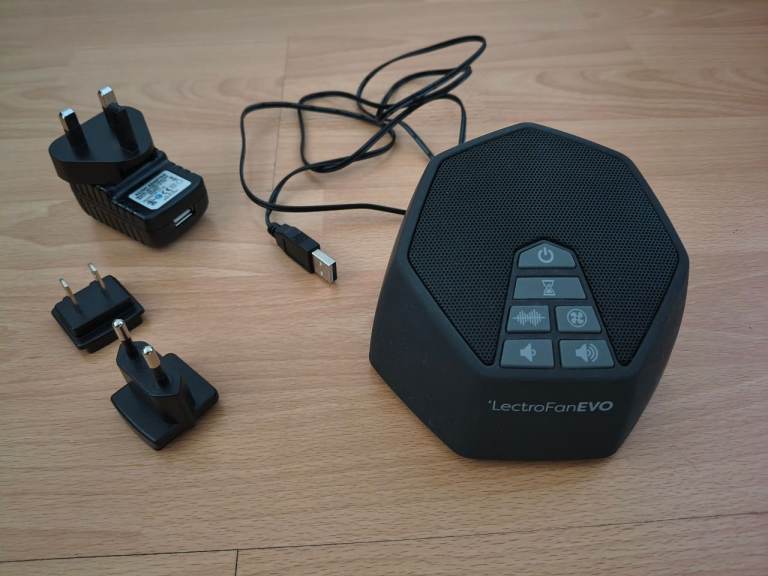 White Noise Machine LectroFan EVO (Black) | Collection Only - Brixton, London