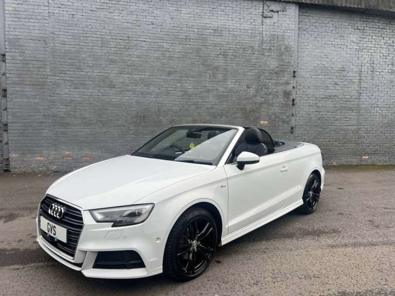 2016 Audi A3 Cabriolet 1.4 TFSI CoD S line Convertible Petrol Automatic