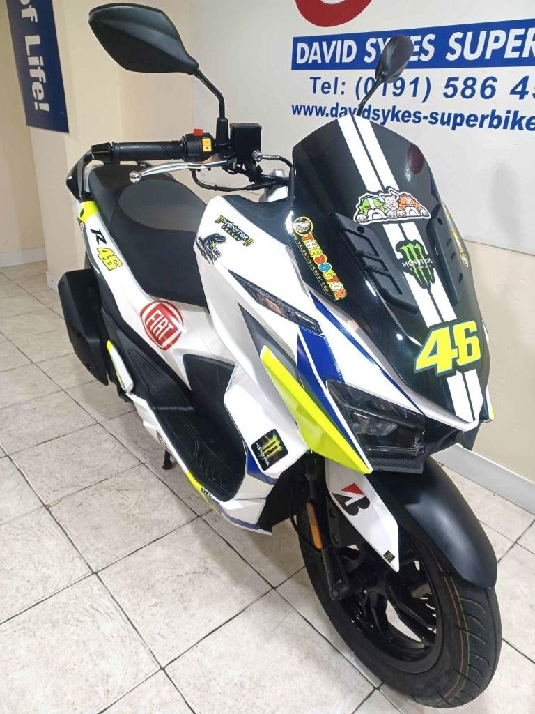 Sym JET X 125  ROSSI REP LTD EDITION 24-REG ONLY 1096 MILES £2499.OTR