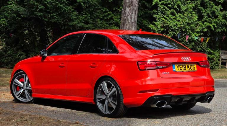 2018 Audi RS3 2.5 TFSI Saloon 4dr Petrol S Tronic quattro Euro 6 (s/s) (400 ps) Saloon Petrol Aut...
