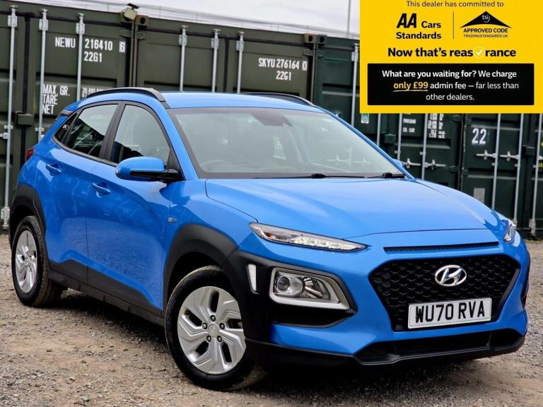 2020 Hyundai KONA 1.6 h-GDi SE SUV 5dr Petrol Hybrid DCT Euro 6 (s/s) (141 ps) SUV Hybrid Automatic