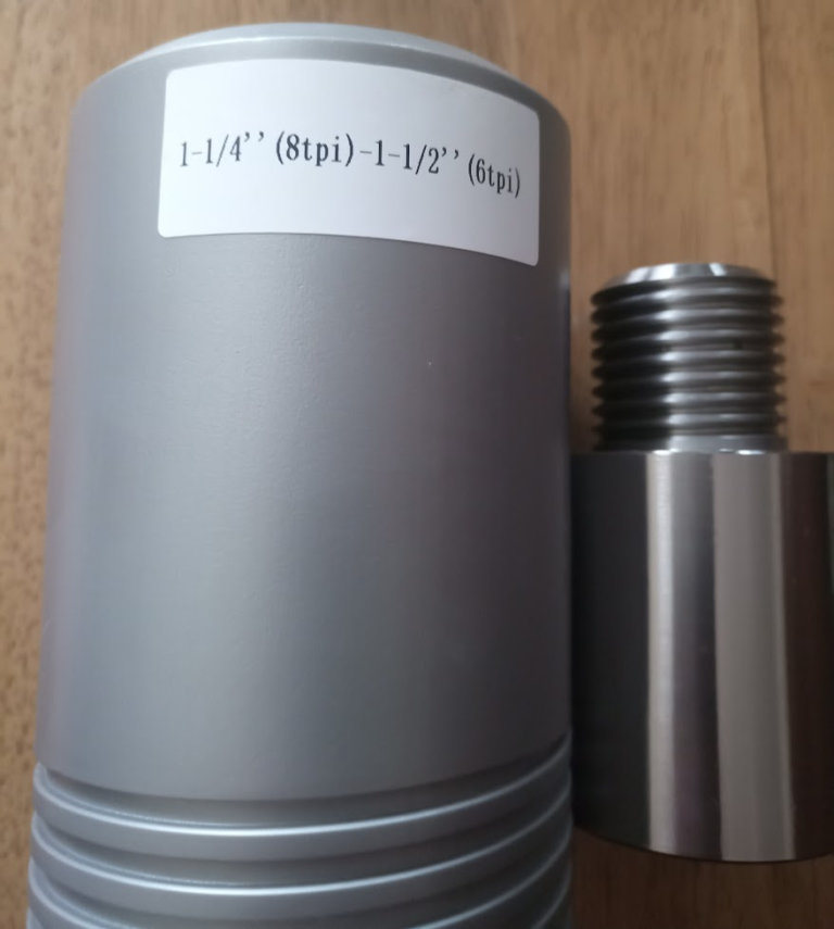 Thread Adapter 1.5 INCH 6TPI Female to 1-1/4 INCH 8TPI Male Thread Adapter