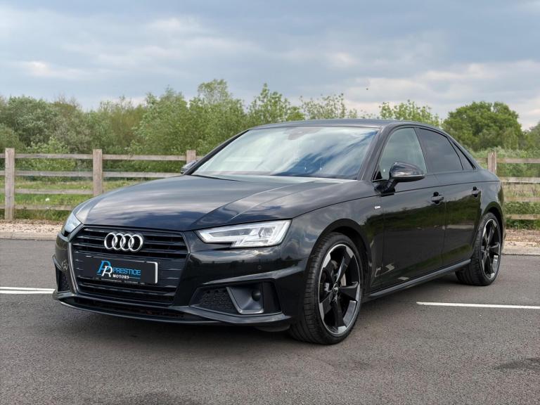 2019 Audi A4 2.0 TDI 40 Black Edition S Tronic Euro 6 (s/s) 4dr SALOON Diesel Automatic