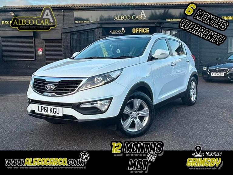 KIA SPORTAGE 1.7 CRDi EcoDynamics 2 White Manual Diesel 2012