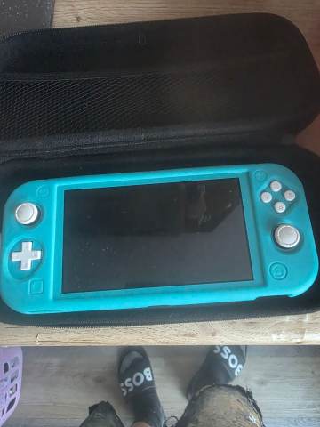 Nintendo Switch Lite, nintendo switch x2 and a play station portal 