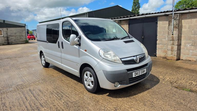 2013 Vauxhall Vivaro 2.0CDTI [115PS] Sportive Doublecab 2.9t Euro 5 PANEL VAN Diesel Manual