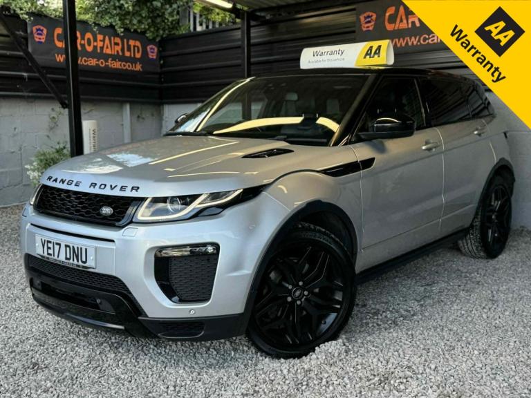 LAND ROVER RANGE ROVER EVOQUE 2.0 TD4 HSE Dynamic Silver Auto Diesel 2017+PANROF