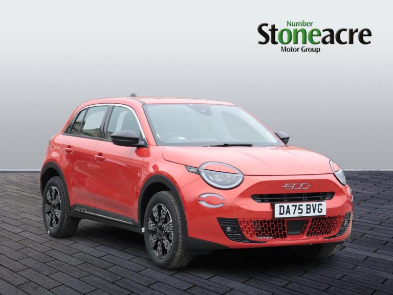 2025 Fiat 600 600 1.2 136hp Hybrid Edct-6 HATCHBACK Petrol/Electric Hybrid Automatic