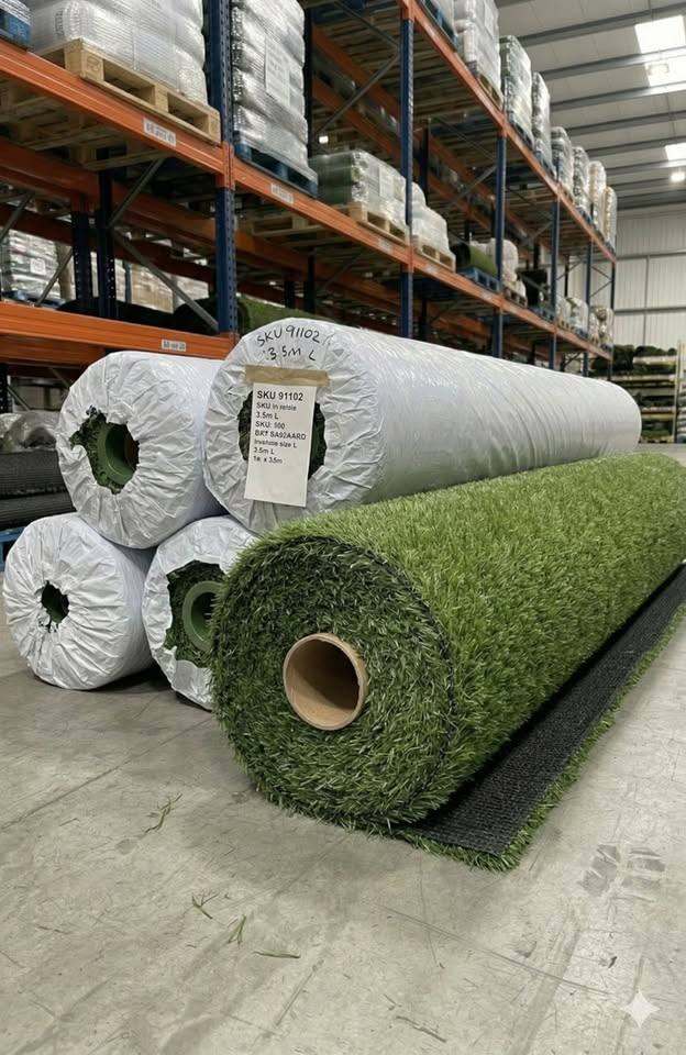 40mm Artificial Grass Rolls | Budget Fake Lawn £10 per sqm
