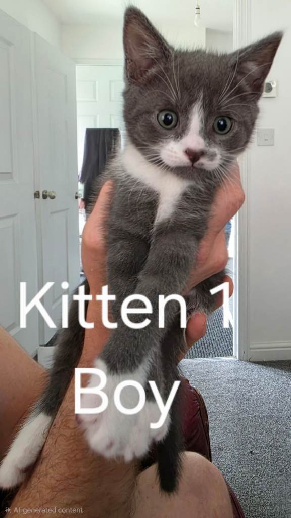 3 kittens looking for their forever homes 