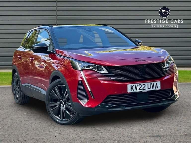 2022 Peugeot 3008 1.6 13.2kWh GT Premium e-EAT Euro 6 (s/s) 5dr HATCHBACK Petrol/Electric Hybrid ...