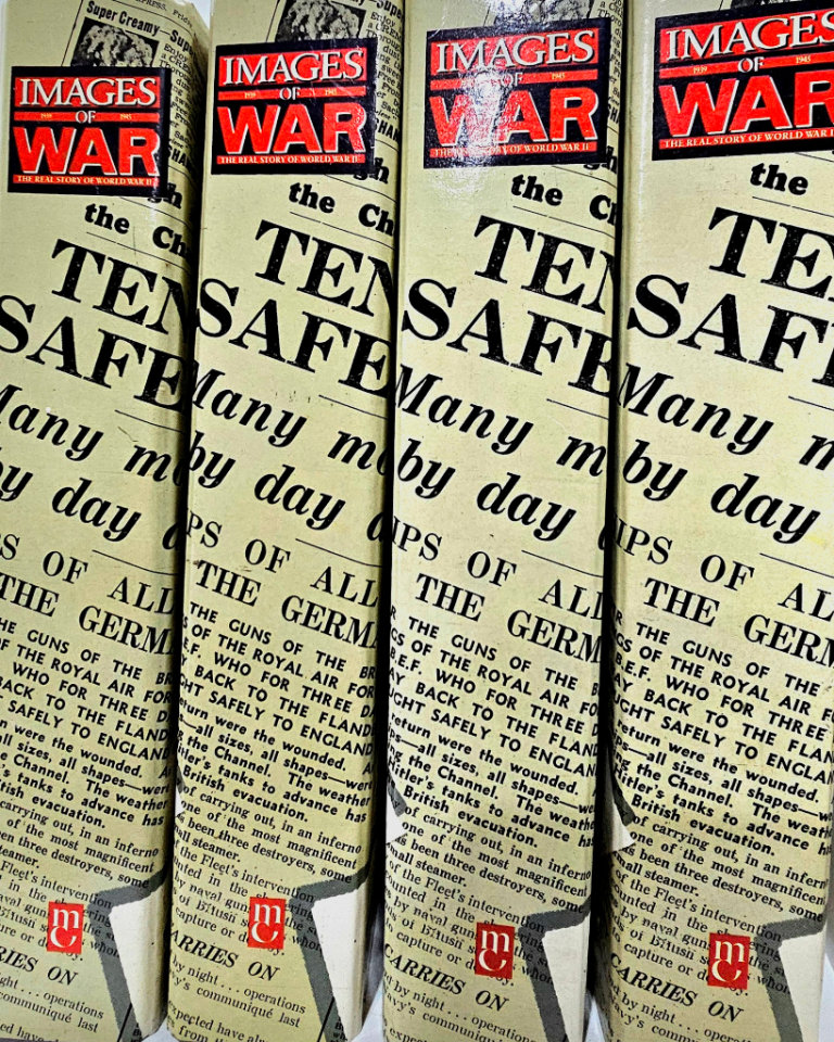 Complete set of 1 to 52 Images of War Magazines bound in 4 correct folders.