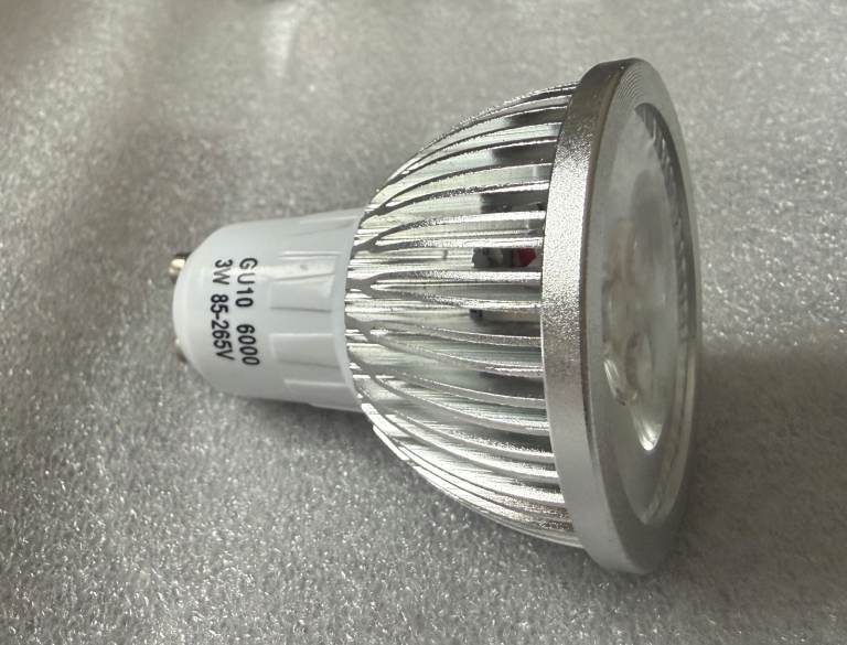 150 x GU10 LED Bulb 3W Cool White 6000k