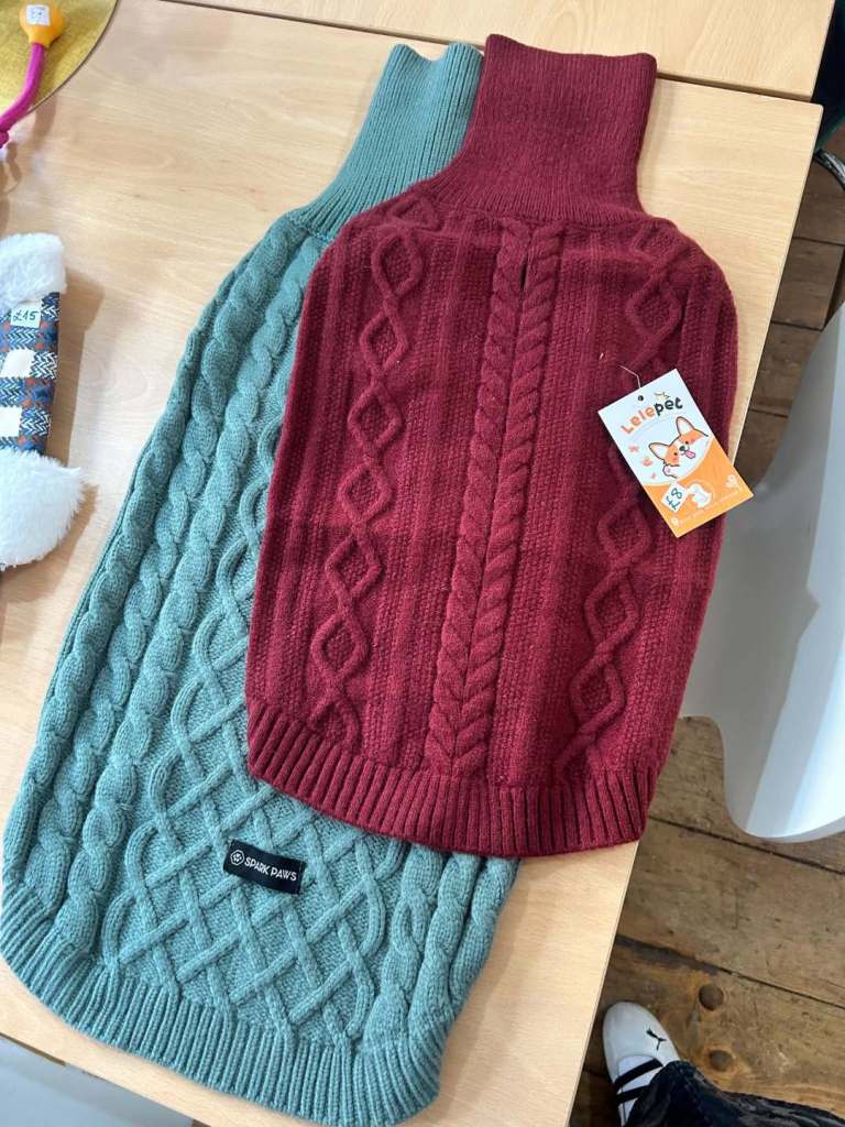 Two New Dog Jumpers