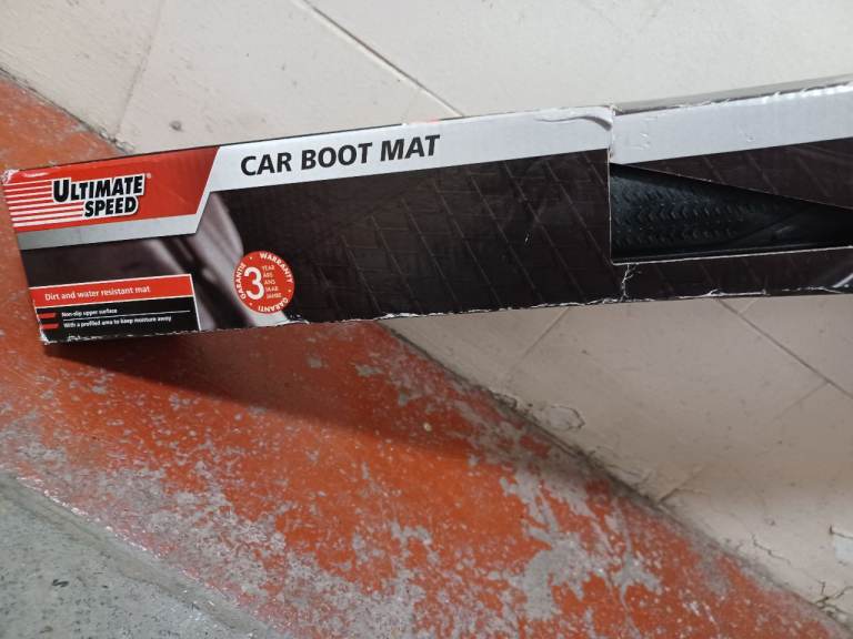 Boot car mat