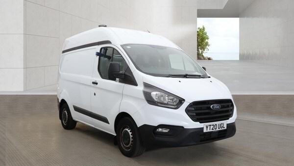 FORD TRANSIT CUSTOM 2.0 EcoBlue 105ps High Roof Leader Van L1 H2 Aircon FSH