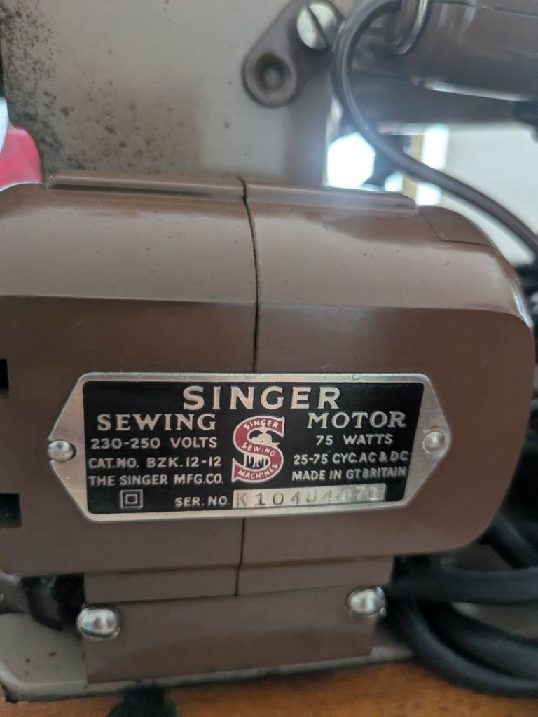 Singer 185k model